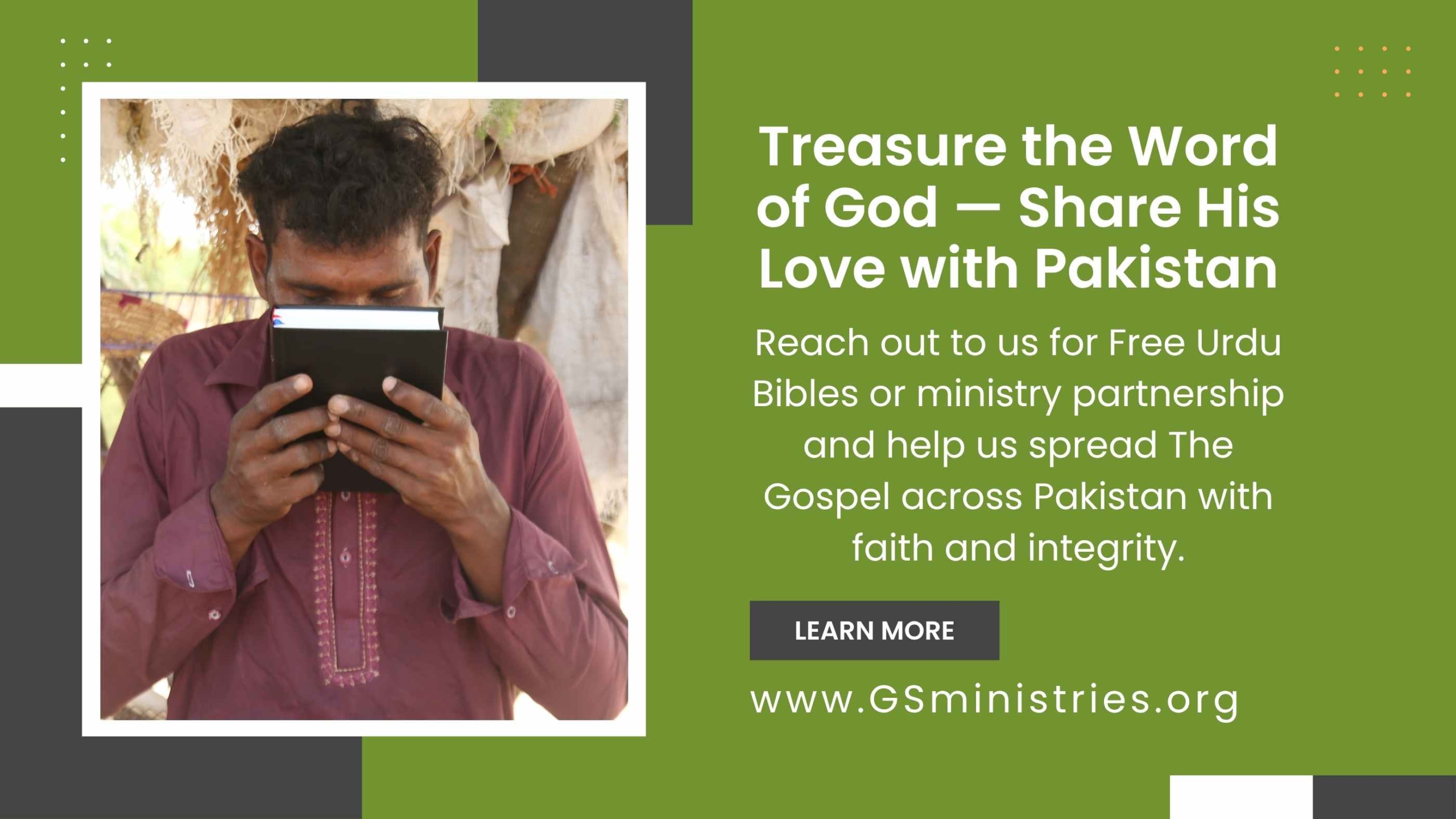 - Free Urdu Bibles Distribution | Giving Free Urdu Bibles Contact Us - Free Urdu Bibles - Good Samaritan Ministries Pakistan