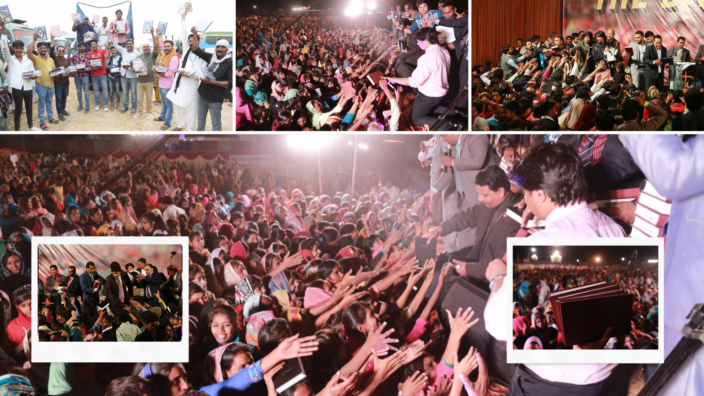 Dr. Naeem Nasir sharing the Gospel and distributing Free Urdu Bibles across Pakistan