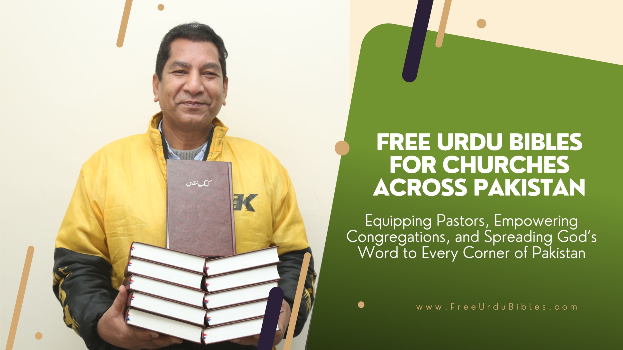 - Free Urdu Bibles Distribution | Giving Free Urdu Bibles Free Urdu Bibles for Churches in Pakistan - Equipping pastors, empowering congregations, and spreading God’s Word across communities
