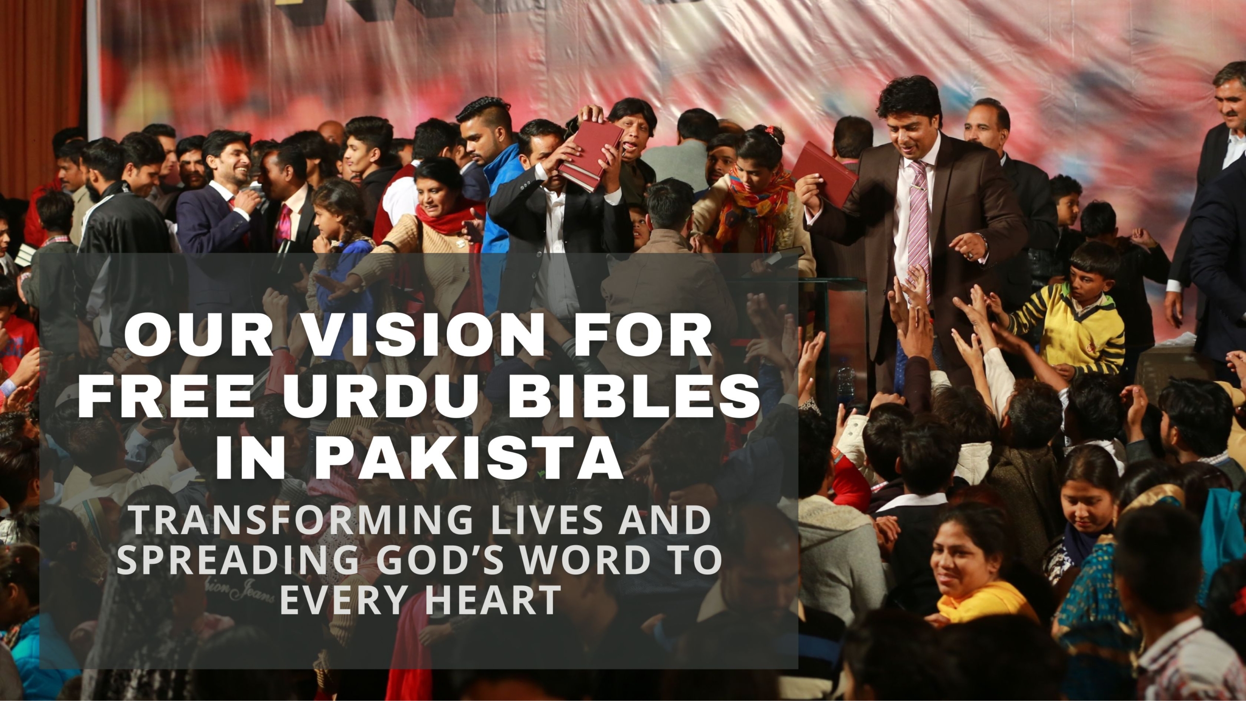 - Free Urdu Bibles Distribution | Giving Free Urdu Bibles Vision and mission of Free Urdu Bibles distribution in Pakistan - Good Samaritan Ministries spreading God’s Word and transforming lives